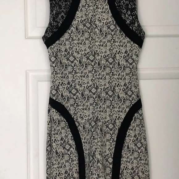 PARKER Jagger sleeveless bodycon fitted short mini dress size small S cocktail - Picture 7 of 9